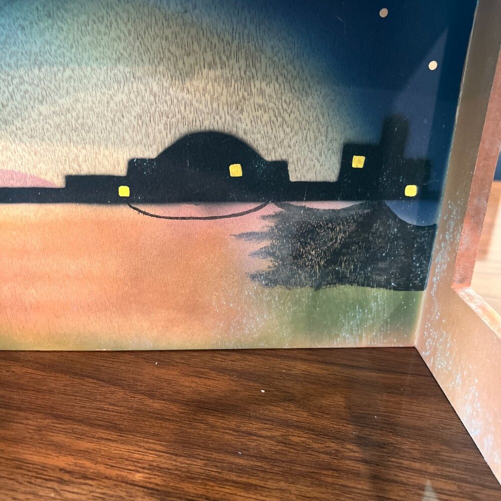 Jim Shore Heartwood Creek 2007 nativity creche manger wooden patchwork quilt - Picture 6 of 12